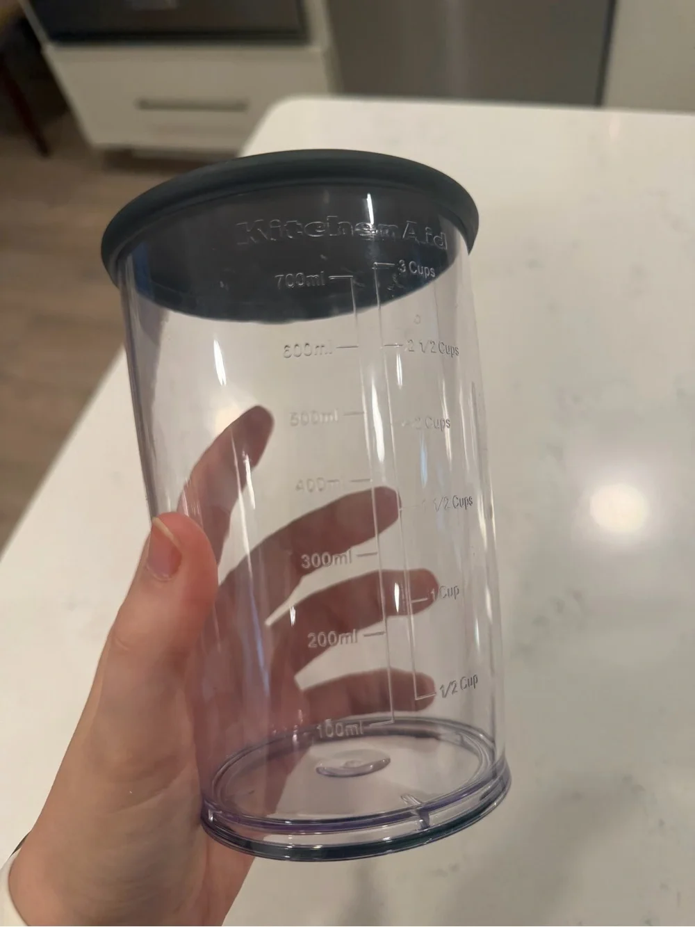 KitchenAid Cup with Measurements and Lid